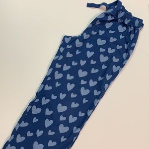 Gap men’s small blue heart cotton pants
